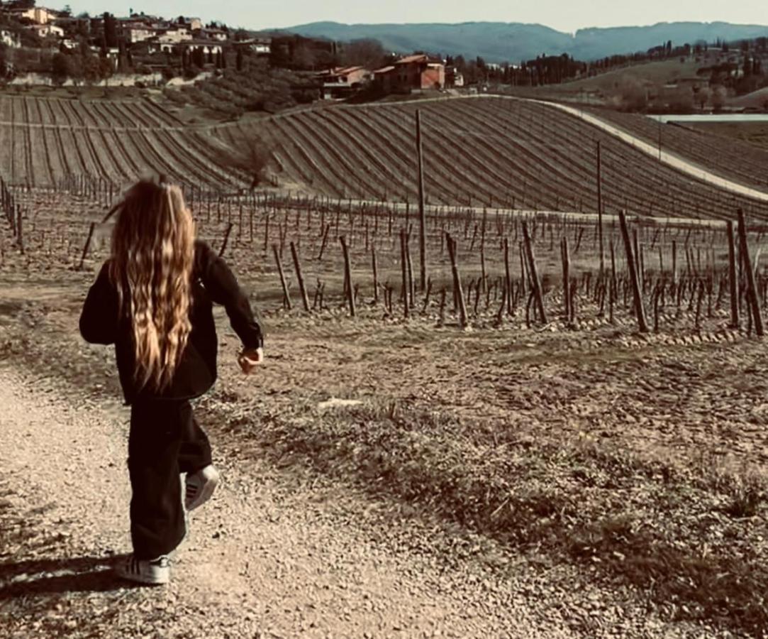 Locanda Podere Le Vigne Radda in Chianti Bagian luar foto