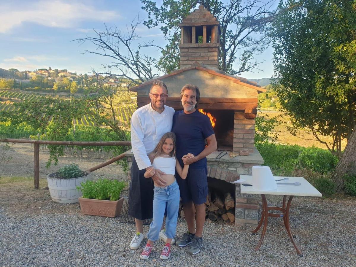 Locanda Podere Le Vigne Radda in Chianti Bagian luar foto