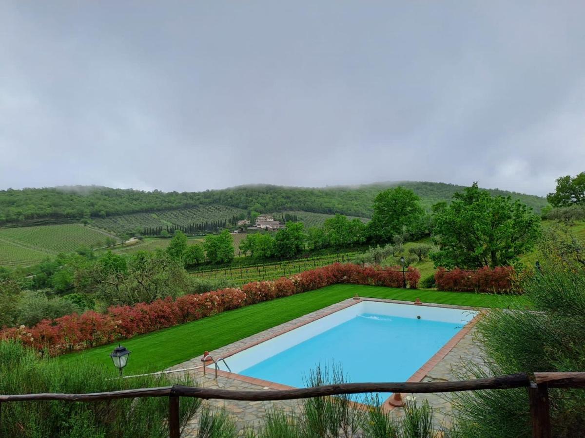 Locanda Podere Le Vigne Radda in Chianti Bagian luar foto