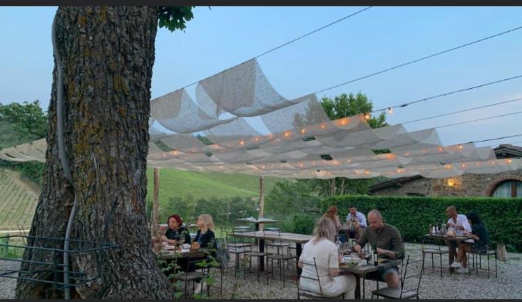 Locanda Podere Le Vigne Radda in Chianti Bagian luar foto
