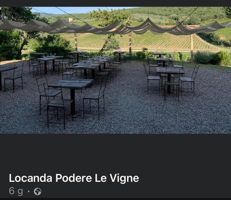 Locanda Podere Le Vigne Radda in Chianti Bagian luar foto